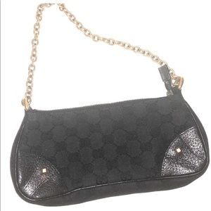 GUCCI bag CHAIN LINK NAILHEAD POCHETTE